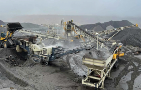 Mobile Stone Crushing Plant