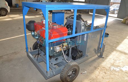 Mobile hydraulic power unit