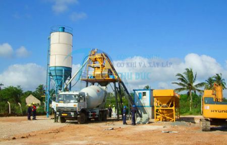Trạm trộn bê tông
