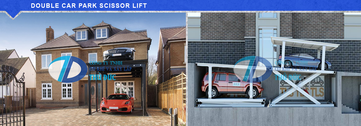 Double car park Scissor lift