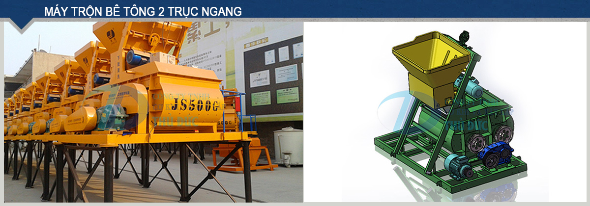 Máy trộn bê tông JS