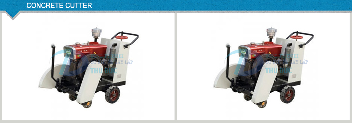 Concrete road cutter