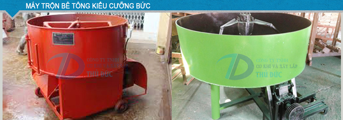 Máy trộn bê tông kiểu cưỡng bức