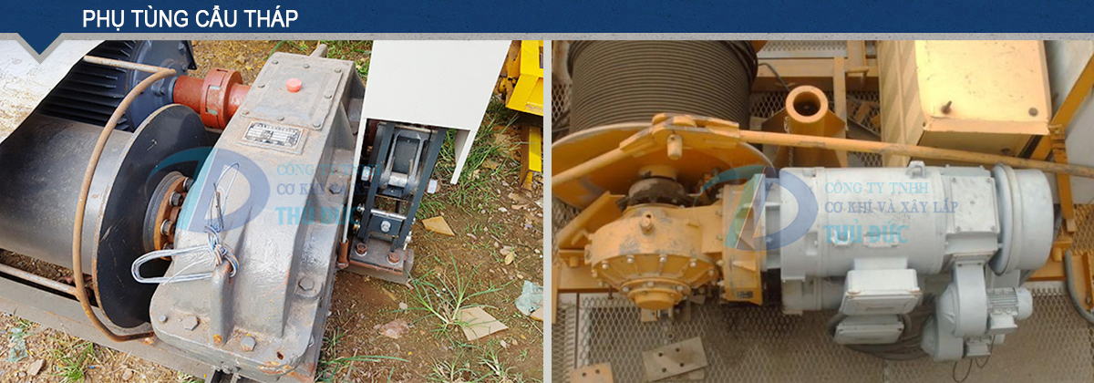 Phụ tùng cẩu tháp