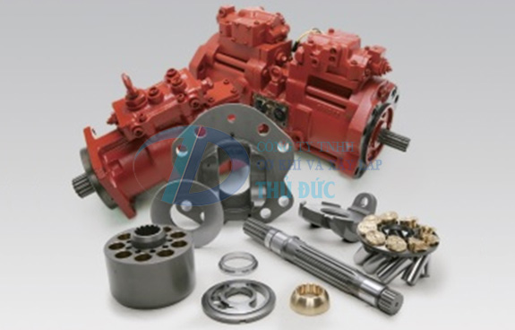 Pump, motor, hydraulic valve for construction machine