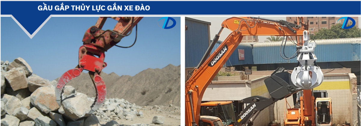 Hydraulic grab for excavator