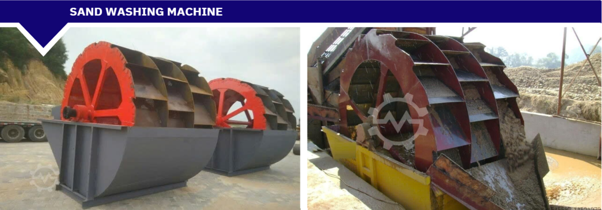 sand washing machine