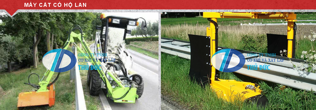 Máy cắt cỏ hộ lan