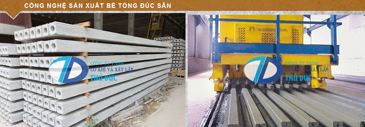 Công nghệ sản xuất bê tông đúc sẵn