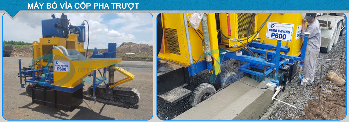 Máy bó vỉa cốp pha trượt