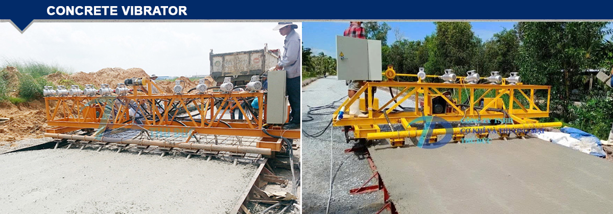 Concrete vibrator